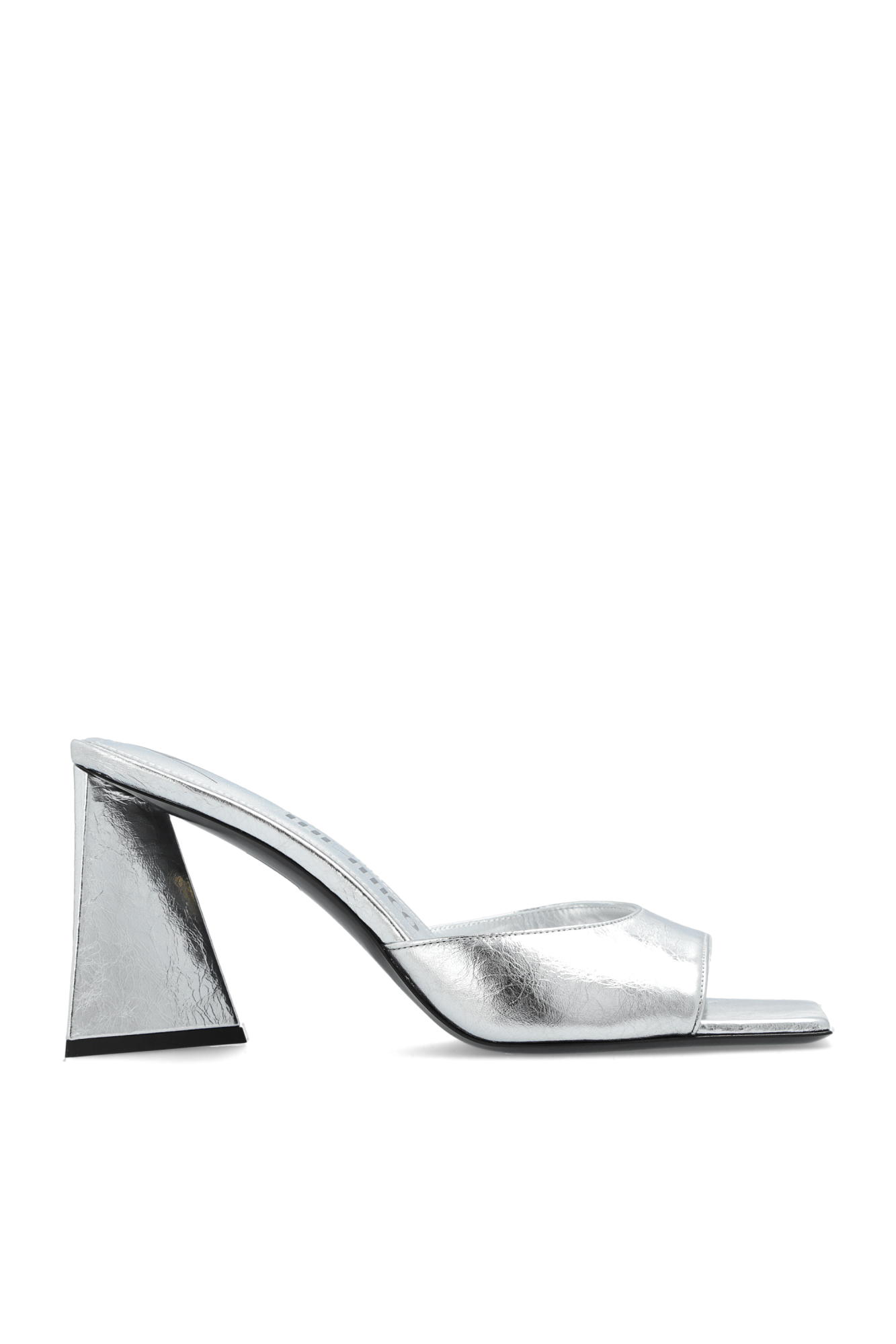 Silver Heeled Slippers `Mini Devon` The Attico - Vitkac AS